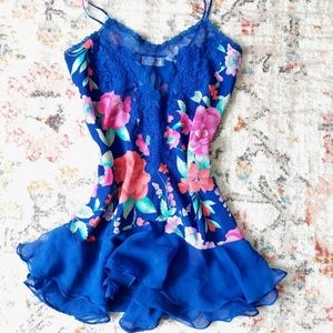 Gold Label Victorias Secret Vintage Floral Lingerie Slip dress